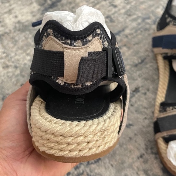 Dior Mens signature beach sandal